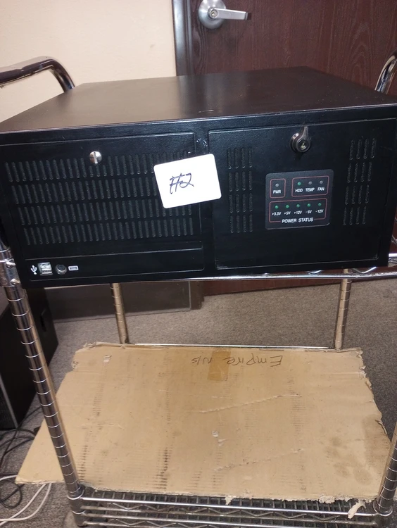 Used Advantech ACP-4000BP-00XE Cabinets Arizona US | ASSET CONVERSION SPECIALISTS, INC. #320755