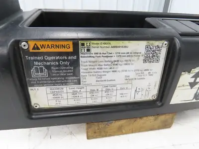 Hyster E100XN Forklift Dash Plastic Shroud Cover With Cupholders