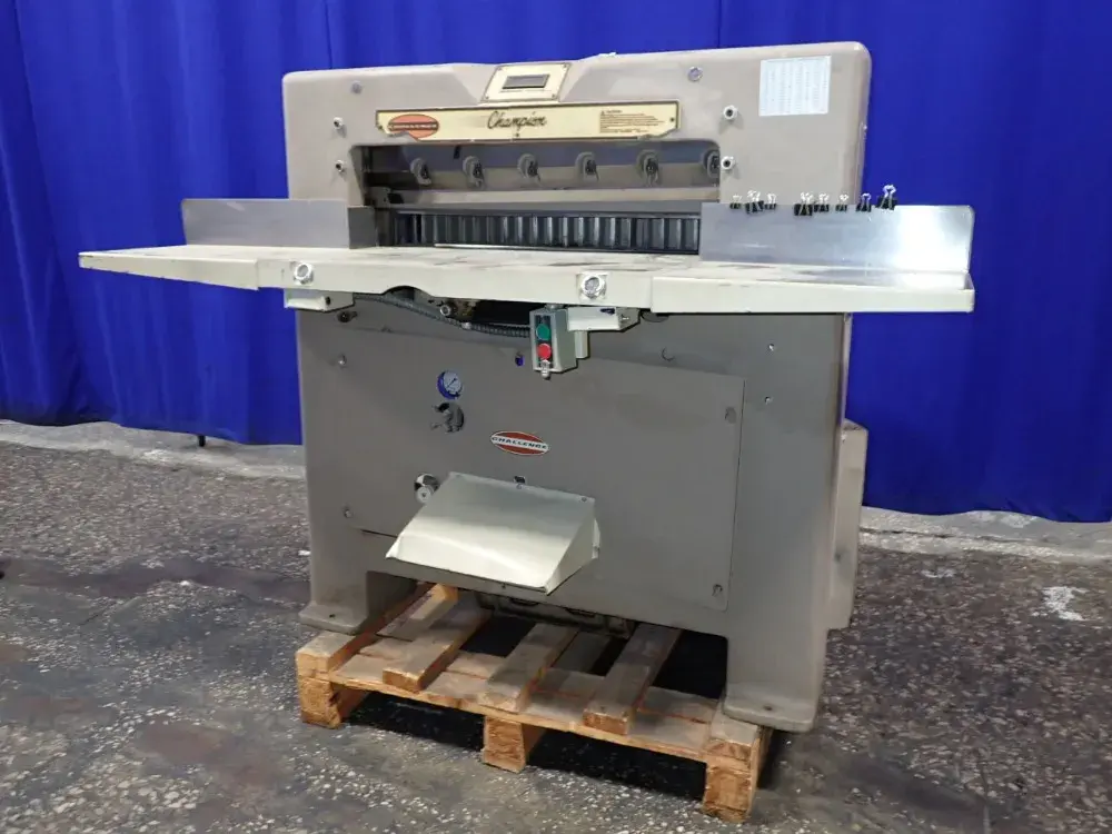 Used CHALLENGE MC Paper Cutters Ohio US | HGR 24 #1124655