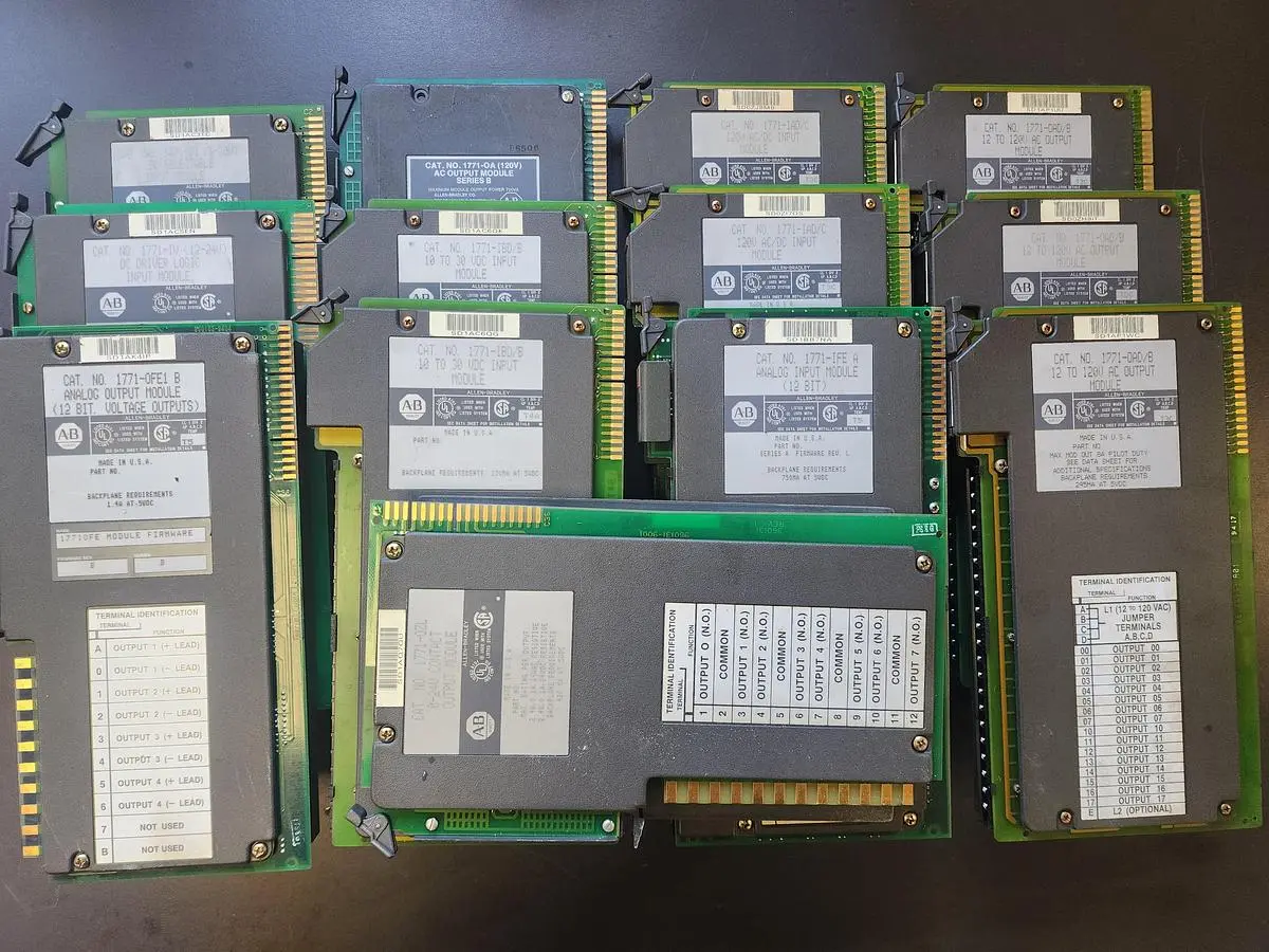 Allen-Bradley Bulletin 1771 Modules Lot *Lot of 13 Modules*