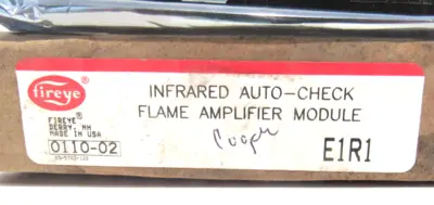 NEW FIREYE E1R1 FLAME AMPLIFIER MODULE