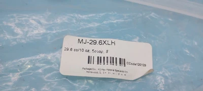 LOT OF 6 29.6 ml PP Plastic Medium Handled Scoop, 10OZ SCOOP MJ-29.6XLH