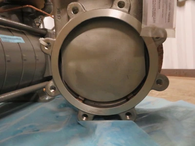 Fabri-Valve 8"-150 knife gate valve, hand wheel operated, Unused Condition