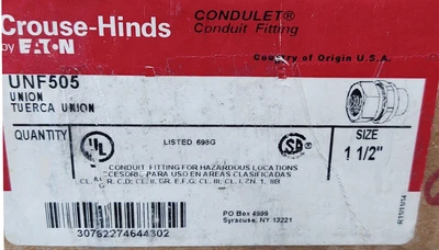 NEW Crouse-Hinds UNF505
