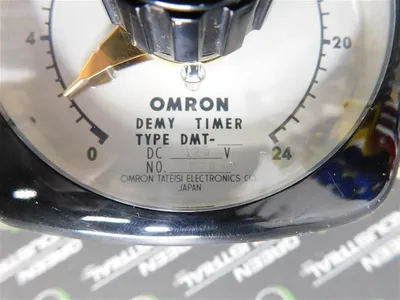Omron DMT- Demy Timer 125 VDC 0 - 24 Hours Used