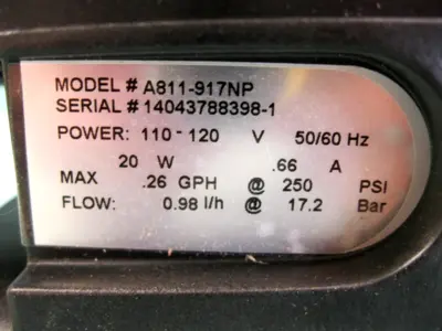 New | in-Stock LMI Milton Roy A811-917NP Miscellaneous Laboratory Equipment New Hampshire US | Bitter End Trading #1486399