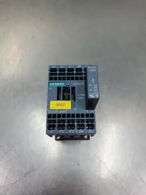 Siemens 3RT20162BB42 SIRIUS Contactor w/3RT29161BB00 Module (LOT OF 3) 4C44
