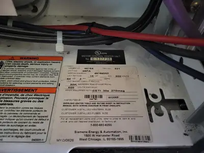 Full Voltage Non-Reversing MCC Bucket Size 2