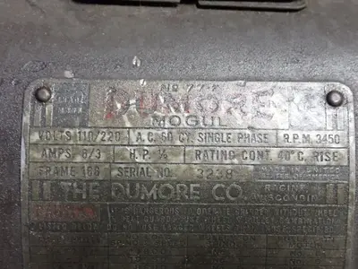 Used DUMORE _UNKNOWN_ Tooling & Accessories (Other) Ohio US | HGR 24 #926640