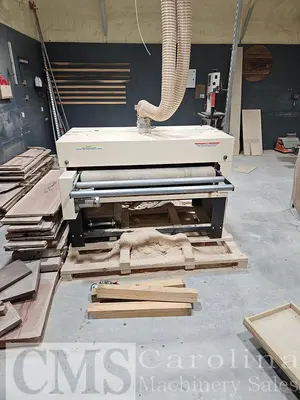 USED 2025 WOODMASTER 50 INCH DOUBLE DRUM SANDER