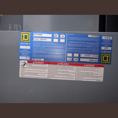 Square D 600 Amp I-Line Panelboard