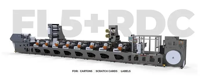 NEW EDALE FL5 & ROTARY DIE CUTTER