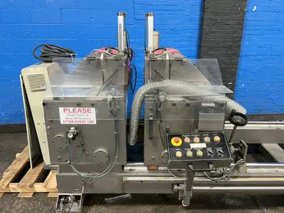 Used 2008 CARLSON SYSTEMS ENGINEERING DM5/009 Double Miter Saws Ohio US | HGR 24 #1280535