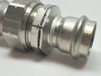 New | in-Stock Viega ProPress Stainless Steel Union 1" x 1" P1 x P2 Plumbing Equipment Michigan US | Maverick Industrial Sales #1483156