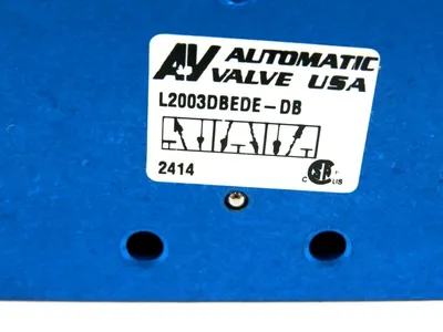 NEW AUTOMATIC VALVE L2003DBEDE-DB SOLENOID VALVE L2003DBEDEDB