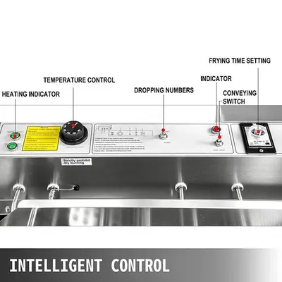 Mega mini donut machine - 1100 per hour - two track
