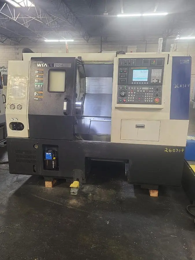 Used 2012 HYUNDAI WIA L210A CNC Lathes Pennsylvania US | Hildebrand Machinery Co. #1744639