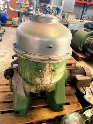 Westfalia RTB 45-51-076 XP solid bowl separator, 316SS.