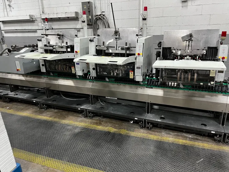 Used HEIDELBERG Saddle Stitchers – ST300, ST350, ST370, ST400, ST450, ST500 Saddle Stitchers Illinois US | Machinery Solutions Group, Inc. #390008