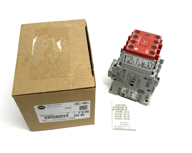 New | in-Stock Allen-Bradley Ser. A Guardmaster Safety Control Relay 8-Pole Relays & Switches Michigan US | Maverick Industrial Sales #1402502
