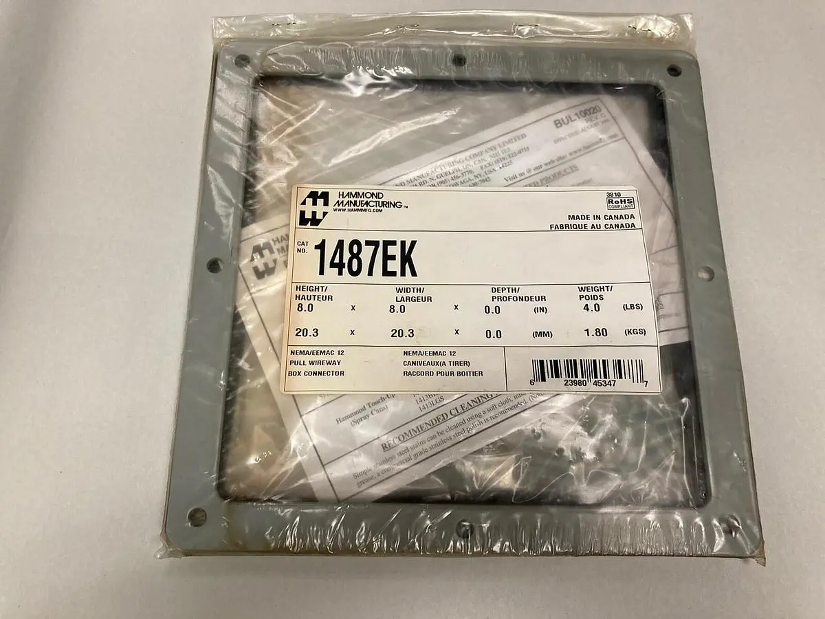 Used HAMMOND MANUFACTURING 1487EK Valves/Fittings Ohio US | Surplus Asset Holdings #1240501