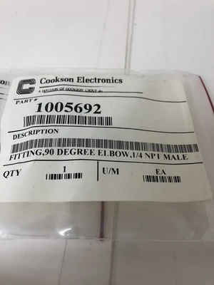NEW Cookson Electronics 1005692