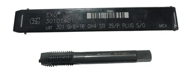 OSG 3/8"-16 NC HSSE Spiral Point STI Plug Tap 3 Flute GH4
