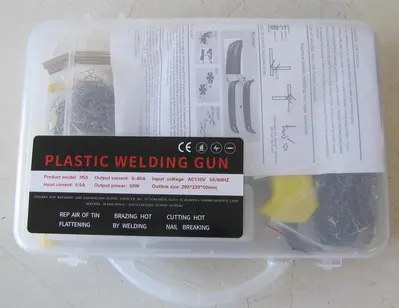 Plastic Welding Gun Kit H50 Soldering Tool Welder With Staples