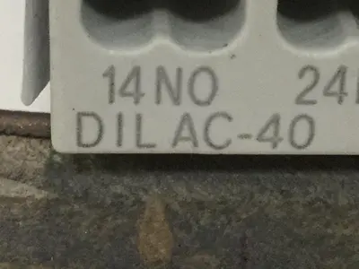 USED MOELLER DILAC-40