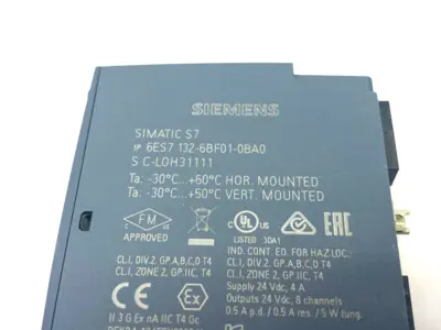 USED SIEMENS SIMATIC ET 200SP DIGITAL OUTPUT MODULE DQ 8X 24V DC