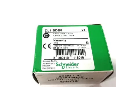 New | in-Stock Schneider Electric Harmony LED Cluster Lamp Bulb, Yellow, 24V Light Source Equipment Michigan US | Maverick Industrial Sales #1401300