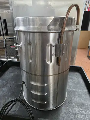 Used Univex Used Univex Model G Potato Vegetable Peeler Electric Stainless Steel with Timer - SC Food Peelers Illinois US | Falcon Restaurant Supply #1373511
