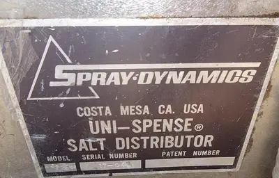 USED SPRAY DYNAMICS 72