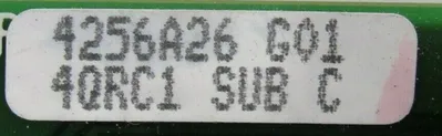 USED WESTINGHOUSE 4256A26G01 CIRCUIT BOARD 4QRC1