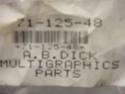 USED AB DICK/MULTIGRAPHICS 71-125-48