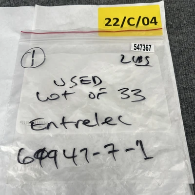 Used Entrelec 60947-7-1 Misc Industrial Equipment California US | Davliegogo LLC #1730195