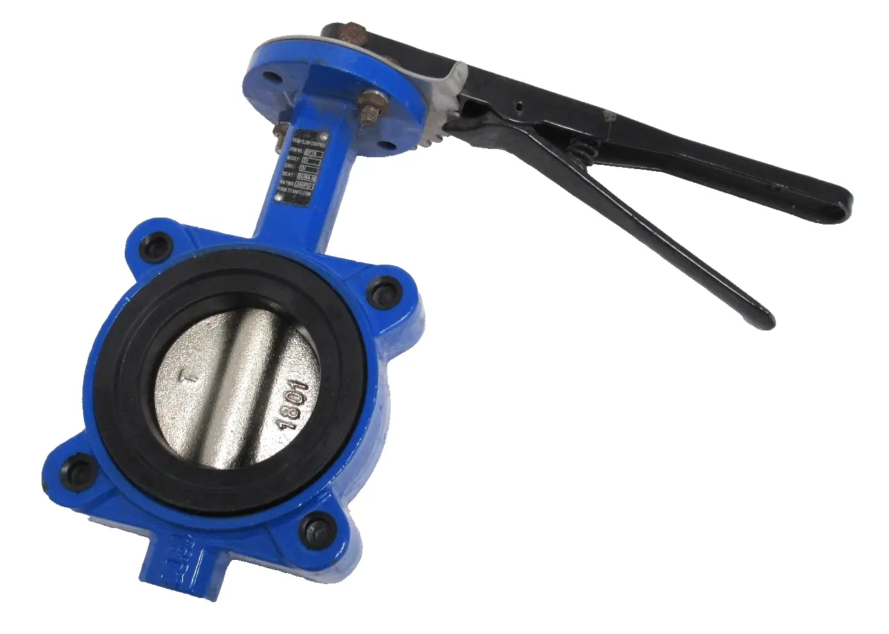 NEW TITAN BF76 BUTTERFLY VALVE 3"