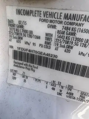 Used 2016 FORD F-450 Misc Trucks Utah US | Global Remarketing #1313156