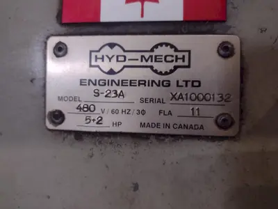 USED HYDMECH S-23A