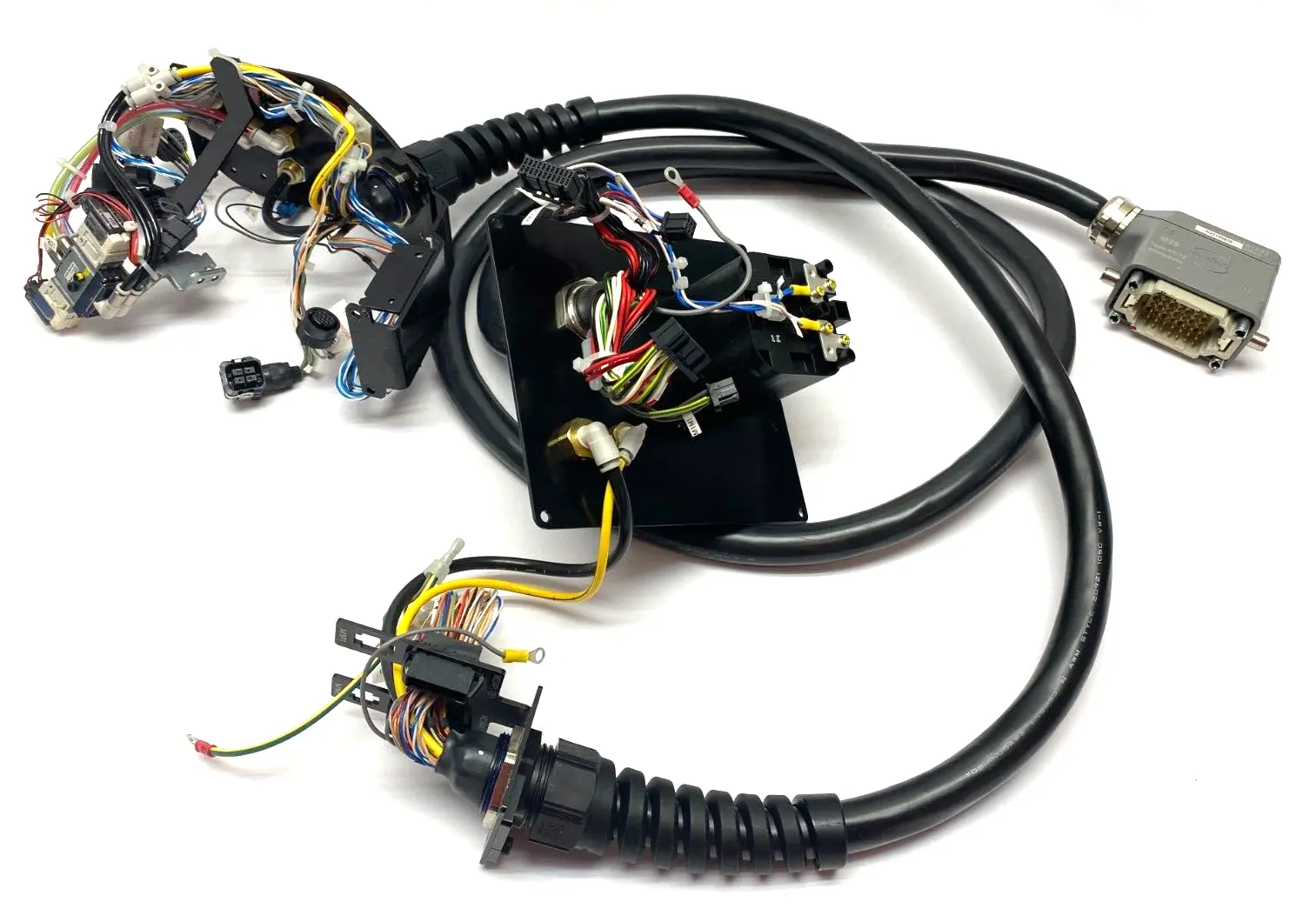 USED FANUC CABLE AND PANEL ASSEMBLY