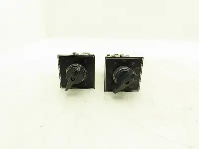 IDEC ACSNO Selector Switch 4 Pole 10 Position Cam Operated