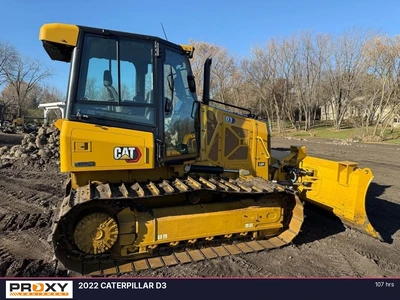 Used 2022 CATERPILLAR D3 Crawler Dozers Minnesota US | Proxy Equipment #1426137