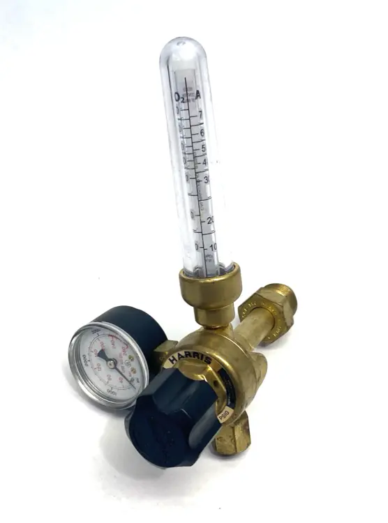 New | in-Stock Harris Argon CO2 Zero Compensated Cylinder Flowmeter Regulator 3100331 Regulators Michigan US | Maverick Industrial Sales #1395392