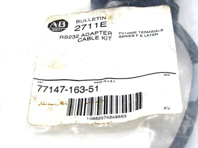 NEW ALLEN BRADLEY 77147-163-51 RS232 ADAPTER CABLE KIT 7714716351
