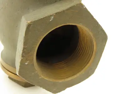 Keckley  Valve AA Steam Pressure Regulating Control Valve 1-1/4"NPT Bronze