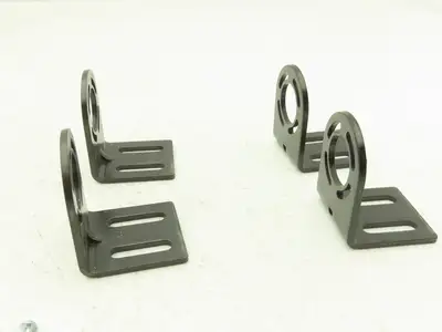 Allen Bradley 440L-AF6101 Light Curtain L Shaped Mounting Bracket  Set of 4