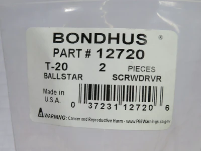 New | in-Stock BONDHUS _UNKNOWN_ Power & Hand Tools (Misc) | OCO Industrial #1616318