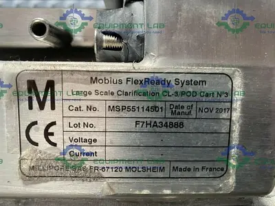 USED 2017 MILLIPORE MOBIUS FLEXREADY MSP55114501 FILTER PRESS FOR LARGE SCALE CLARIFICATION