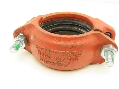 Victaulic 009N Firelock EZ 2-1/2" Grooved Pipe Rigid Coupling  Lot of 10