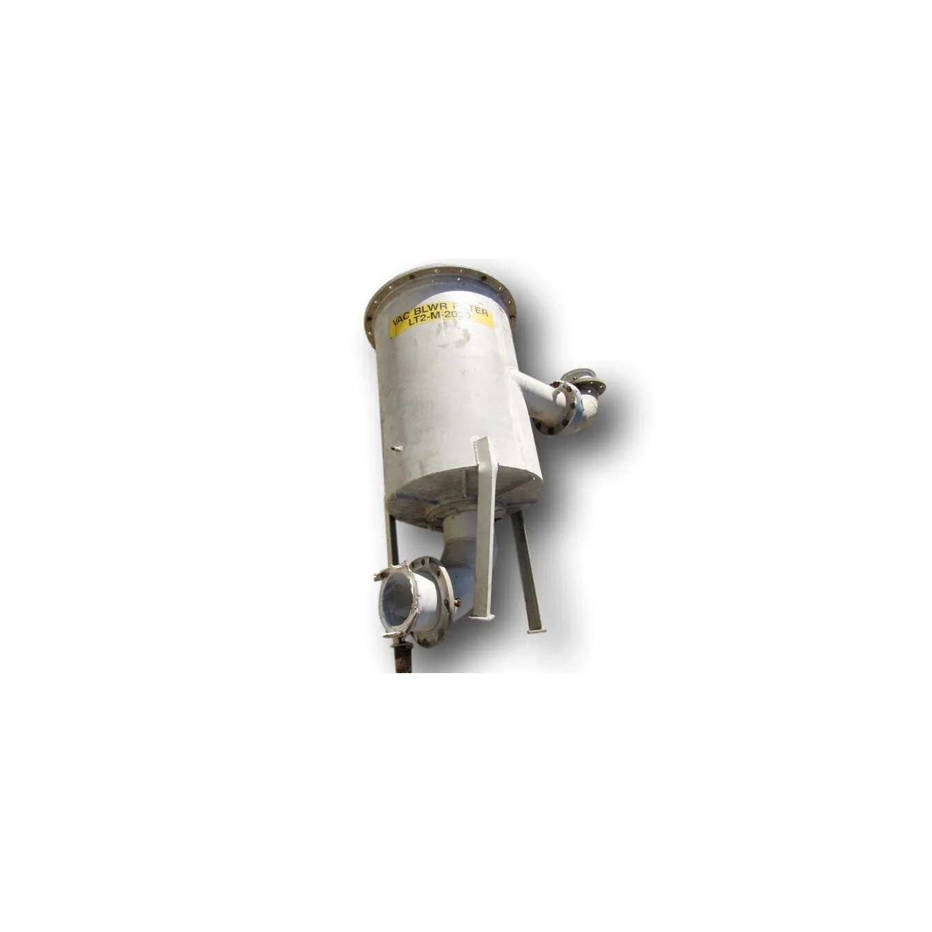 27" Dia. Aluminum Vacuum In-line Absolute Filter